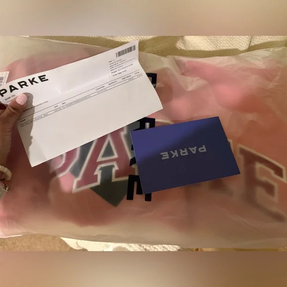 PARKE Jean Heart ❤️ 2026 Release - Blush  Mockneck fleece - Picture 5 of 7